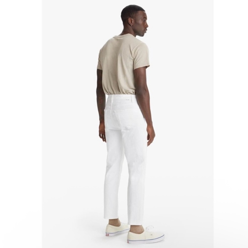Mother Denim Jeans MR Tooth & Nail The Neat White Men’s 29 Button Fly Fitted